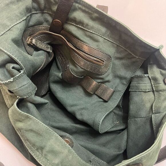 Rehard Italy Green Tote Bag Purse Handbag - Picture 13 of 14